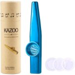Kalanka - kazoo, kazoo en alliage d'aluminium l�ger et 3 diaphragmes a fl�te a membrane, kazoos avec ...