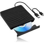 Kalanka - lecteur cd / dvd externe pour pc, usb 3. 0 graveur enregistreur portable rw / rom mince transmission ...