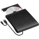 Kalanka - lecteur cd / dvd externe usb 3. 0 et type c portable cd - r / - rw drive, lecteur graveur portable ...