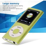 Kalanka - lecteur mp3 portable, son sans perte hifi lecteur de musique multimdia avec emplacement pour ...
