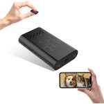 Kalanka - mini camra hd wifi 1080p - camra de scurit d'intrieur compacte avec dtection de mouvement ...