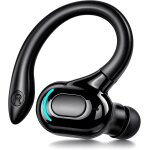 Kalanka - oreillette bluetooth sans fil v5. 2 avec micro int�gr� ecouteur mono tour d�oreille 360 20h ...