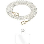 Kalanka - pendentifs pour téléphones portables, bracelet pour appareil photo, cordon en perles blanches ... Kalanka - pendentifs pour téléphones portables, bracelet pour appareil photo, cordon en perles blanches ...