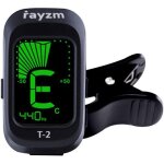Kalanka - rayzm accordeur electrique a pince portable avec modes d'accord chromatiques pour guitare / ...