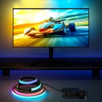 Kalanka - rgbic rétroéclairage pour écran pc de 27 , bande lumineuse led rgbic synchronisée avec couleur ... Kalanka - rgbic rétroéclairage pour écran pc de 27 , bande lumineuse led rgbic synchronisée avec couleur ...
