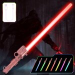 Kalanka - sabre laser, 7 couleurs lightsaber sabre lumineux epes laser  led avec son costume d'halloween ...