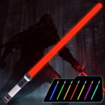 Kalanka - sabre laser, 7 couleurs lightsaber sabre lumineux epes laser  led avec son costume d'halloween ...