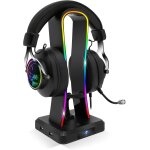 Kalanka - - sentinel - support casque gaming rgb - porte casque gamer multifonction 11 effets lumineux ... Kalanka - - sentinel - support casque gaming rgb - porte casque gamer multifonction 11 effets lumineux ...