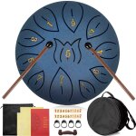 Kalanka - steel tongue drum a 6 pouces 11 tons c key percussion steel drum kit, pour débutants, livré ... Kalanka - steel tongue drum a 6 pouces 11 tons c key percussion steel drum kit, pour débutants, livré ...