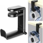 Kalanka - support casque bureau, support casque avec crochet pivotant � 360, supportcasque gamer, r�glable ...