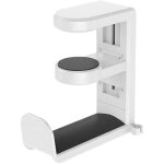 Kalanka - support de casque avec crochet pivotant � 360, support casque audio, support de casque de jeu ...