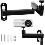 Kalanka - support vid�oprojecteur support retroprojecteur plafond et mural � 360 r�glable avec vis 1 ...