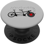 Kalanka - tandem baladeur vinyle pour vlo motif musique popsockets popgrip interchangeable