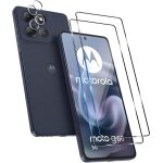 Kalanka - verre tremp pour motorola moto g86 5g, 2 pices protecteur d'cran et 2 pices camra arrire ...