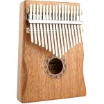 Kalimba thumb piano 17 touches, mahogany kalimba thumb piano set avec instruction d�etude et accord ...