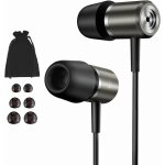 Kalpo - ecouteurs intraauriculaires avec fil casque avec microphone contrle du volume isolation acoustique ...