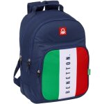 Kalsc - benetton flag - sac a dos scolaire pour enfants, idal pour enfants de diffrents ages, confortable ...
