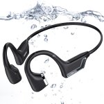 Kalsg - casque natation, etanche ipx8 casque conduction osseuse natation bluetooth 5. 4 avec lecteur ...