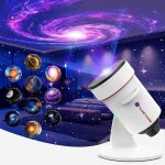 Kalsw - projecteur galaxy avec veilleuse, 4k hd planetarium projecteur avec 10 disques de film, rotatif ... Kalsw - projecteur galaxy avec veilleuse, 4k hd planetarium projecteur avec 10 disques de film, rotatif ...
