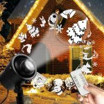 Kaltd - décoration de noël led - projecteur 3d pour enfants - cadeau ip65 - projecteur de noël avec télécomman ... Kaltd - décoration de noël led - projecteur 3d pour enfants - cadeau ip65 - projecteur de noël avec télécomman ...