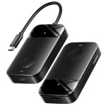 Kaojl - hdmi sans fil 4k 50m, transmetteur hdmi sans fil 5g 165ft, emetteur rcepteur transmission charge ...
