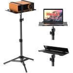 Kaojl - support pour projecteur, trepied videoprojecteur, hauteur réglable de 45 cm a 115 cm, avec plaque ... Kaojl - support pour projecteur, trepied videoprojecteur, hauteur réglable de 45 cm a 115 cm, avec plaque ...