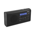 Karcher dab 2405radio portable tuner fm, rveil, cran lcd, rseau / pile noir