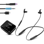 Karwl - ht4186 - q - casque sans fil pour tv avec transmetteur bluetooth, ecouteur bluetooth pour tlvision, ...