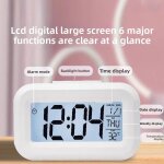 Kavrl - horloge numrique led rveil horloge numrique avec ecran lumineux fonction snooze affichage ...