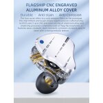 Kbear ks10 ear monitors casque, ecouteurs filaires professionnels, hifi kbear in ear monitor casque musicien ...