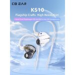 Kbear ks10 ear monitors casque, ecouteurs filaires professionnels, hifi kbear in ear monitor casque musicien ...