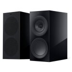 Kef r3 meta noir laqu - enceinte bibliothque (la paire)