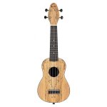 Keiki - k3 - spm - ukulele soprano spalted maple
