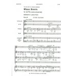 Kenneth leighton : missa brevis - recueil satb musnov860002