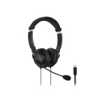 Kensington hi - fi usb - c headphones with mic - micro - casque - sur - oreille - filaire - usb - c - ...