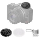 Kit de 2 pare - brises en fourrure pour appareil photo canon eos r50 v, adaptateur griffe avec bonnet, ... Kit de 2 pare - brises en fourrure pour appareil photo canon eos r50 v, adaptateur griffe avec bonnet, ...