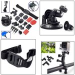 Kit 24 pcs trépied adaptateur ventouse support sangle casque caméra gopro hero 2 3 4 3 + Kit 24 pcs trépied adaptateur ventouse support sangle casque caméra gopro hero 2 3 4 3 +