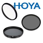 Kit de 3 filtres hoya diamètre 49 mm : polarisant, uv & nd4 Kit de 3 filtres hoya diamètre 49 mm : polarisant, uv & nd4