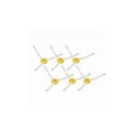 Kit de 6 grandes brosses latrales a 3 broches pour irobot roomba srie 500 600 700 kit de maintenance ...