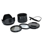Kit 6 pièces pour pentax mx1 adaptateur filtre 58mm uv cpl pare - soleil capuchon Kit 6 pièces pour pentax mx1 adaptateur filtre 58mm uv cpl pare - soleil capuchon