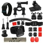 Kit accessoire 24 en 1 gopro fixation v�lo moto poignet yonis