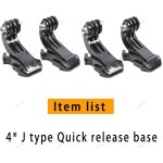 Kit d'accessoires pour camra d'action, adaptateur de trpied, supports pour gopro, forego pro, dji osmo ...
