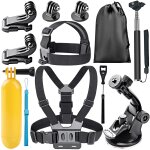 Kit accessoires pour gopro hero 6 5 black 4 3 + 3 2 1 et des cam�ras de sport 21 en 1