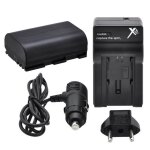 Kit batterie + chargeur lp - e6 pour canon eos 5d mark ii, eos 5d mark iii, eos 5ds, eos 5dsr, eos 6d, ... Kit batterie + chargeur lp - e6 pour canon eos 5d mark ii, eos 5d mark iii, eos 5ds, eos 5dsr, eos 6d, ...