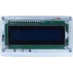 Kit de bricolage d'horloge numrique, kit de bricolage d'horloge electronique lcd1602 12h / 24h date ...