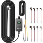 Kit de cblage usb - c avec 3 vitesses, cble acc et cran pour dashcam usb - c, 12v / 24v  5v, porte ...