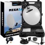 Kit camping car parabole 35 cm + lnb single 0, 1db best germany hg101