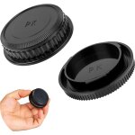 Kit de capuchons d'objectif, 1x capuchon de boîtier et 1x capuchon d'objectif arrière, compatible avec ... Kit de capuchons d'objectif, 1x capuchon de boîtier et 1x capuchon d'objectif arrière, compatible avec ...