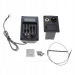 Kit complet de prampli, egaliseur, accordeur et micro pour guitare acoustique