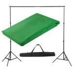 Kit complet studio photo + fond vert sans coutures 3x3 m photo vidéo studio professionnel helloshop26 ... Kit complet studio photo + fond vert sans coutures 3x3 m photo vidéo studio professionnel helloshop26 ...